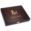 Picture of Дерев'яна подарункова коробка 2 oz - серія «Звірі королеви» для 10-ти монет