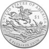 Picture of Серебряная монета "Liberty - Марк Твен" 1 доллар США 2016