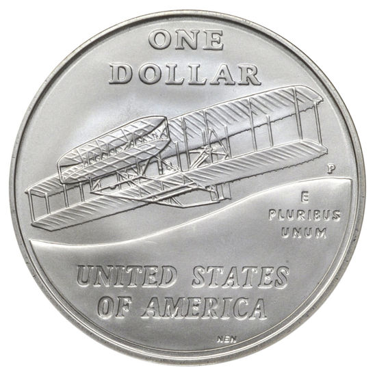Picture of Серебряная монета "Свобода - Перший полет" 1 долар США 2003