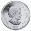 Picture of Набор серебряная монета и марки “Гордый белый медведь” 8.8 грамм США 2004 г.