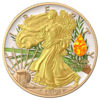 Picture of Серебряная монета "Американский орел Liberty - Еврейский праздник Sukkot" 31.1 грамм 2019 г. США