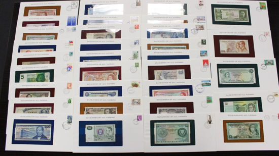 Picture of Набор банкнот из 141 купюр разных стран. Серия "Банкноты всех стран мира" (Franklin Mint Banknotes of all Nations)