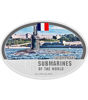 Picture of Набір з чотирьох срібних монет "Підводні човни світу" 124.4 грам