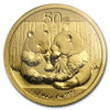 Picture of Золота монета "Китайська Панда" 3.11 грам 2009 р.
