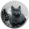 Picture of Серебряная монета "Британский кот" серия Лучшие друзья человека - кошки