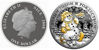 Picture of Срібна монета "Сніговик З новим роком і Різдвом" 20 грам Ніуе 2008