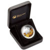Picture of Срібна кольорова монета "Рік Кози" Тувалу 31,1 грам
