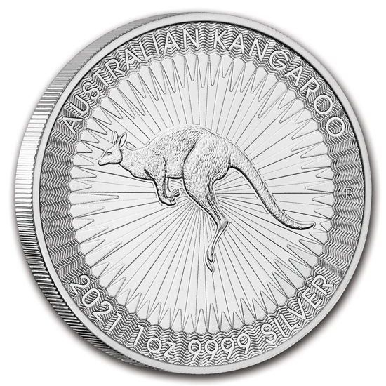 Picture of Серебряная монета "Австралийский Кенгуру" 31,1 грамм  2021