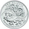 Picture of Срібна монета "Два дракона" 31,1 грам Великобританія 2018