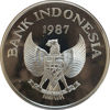 Picture of Индонезия 10000 рупий 1987, Бабирусса. Серебро 19,44 гр.