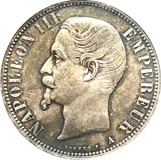 Picture of 5 франков 1856 г  Наполеон III, Франция