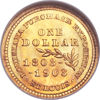 Picture of Золотая монета 1 Доллар 1803-1903 1,67 грамм