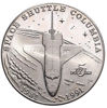 Picture of Маршаллові острови 5 доларів 1991 року, Космічний шатл Колумбія (в запайці) 