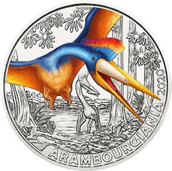 Picture of Австрія 3 євро 2020. Арамбургіана. Серія "Супер Динозаври". UNC 