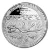Picture of Срібна монета "Плезіозавр" доісторичне життя 31.1 грам Конго 2020 р