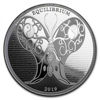 Picture of Срібна монета "Метелик" Інь-Янь серії Рівновага 31.1 грам 2019 р Токелау