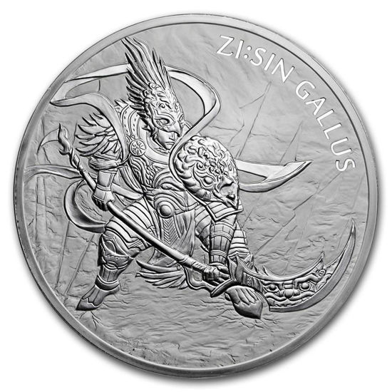 Picture of Серебряная монета"ZI:SIN Callus" 31,1 грамм 2017 г. Южная Корея