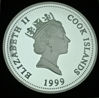 Picture of Морський набір з п'яти срібних монет 155.5 грам 1999 р. Острови Кука