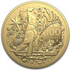 Picture of Золотая монета "100 долларов - Герб Австралии" 31,1 грамм 2021 г. Австралия