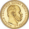 Picture of 1873-1888 гг. Германия Золото 20 марок Вильгельм I