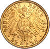 Picture of 1893-1913 гг. Германия Золото 20 марок Гамбург