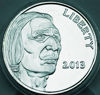 Picture of Срібна монета "Американський Буффало (Бізон)" 31.1 грам - 2013