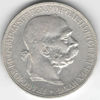 Picture of 5 Австрийских крон 1900 г.,1907 г. Франц Иосиф I серебро