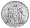 Picture of Срібна монета "10 франків -Геркулес" 1967 року Франція
