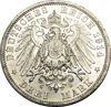 Picture of Срібна монета 3 Марки - Вільгельм II 1913-14
