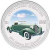 Picture of Срібна монета "AUBURN 851 1935" серія КЛАССИЧНІ АВТОМОБІЛІ 1930-Х РОКІВ 31,1 грам