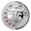 Picture of Срібна монета "Кришталева монета - Рік Бика" 31.1 грам 2021 р.