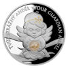 Picture of Срібна кришталева монета "Ваш ангел -охоронець "Вифлеємське світло"" Літо "31.1 грам 2020 р.