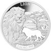 Picture of Срібний монета "Силуети Африки - Лев" 2018 31,1 грам