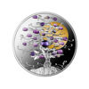 Picture of Срібна монета "Дерево щастя з аметистомі" 31.1 грам 2021 р. Ніуе