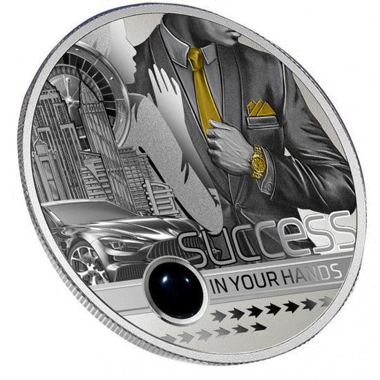 Picture of Срібна монета "Успіх В Твоїх Руках" 31.1 грам 2020 р. Камерун
