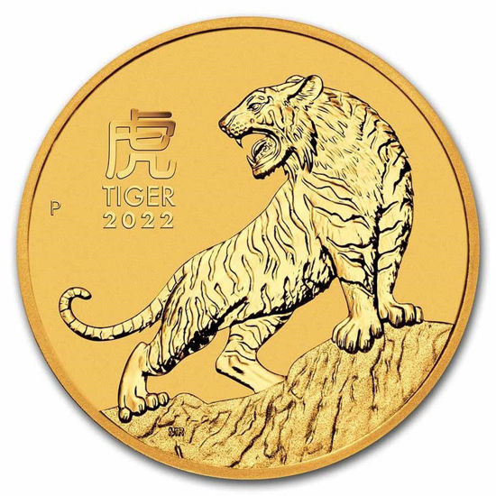 Picture of Золота монета Австралії "Lunar III - Рік Тигра" 15,55 грам 2022 р.