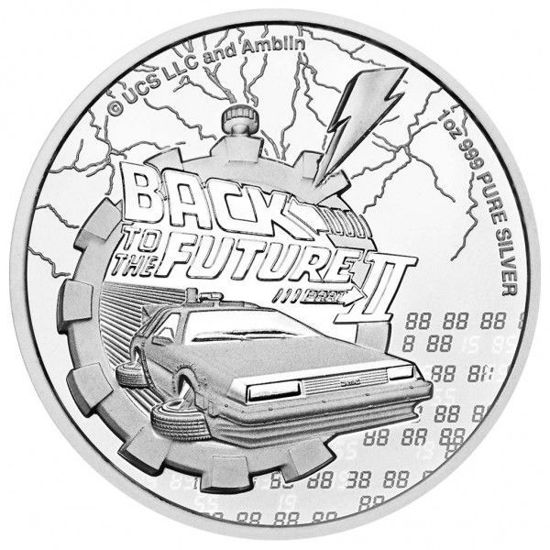Picture of Срібна монета «Назад у майбутнє II» 2021 31,1 грам