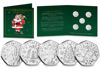Picture of Гернсі 50 пенсів 2021, Набір 5 монет Різдвяні традиції