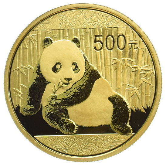 Picture of Золотая  монета "Китайская панда" 31,1 грамм 2015