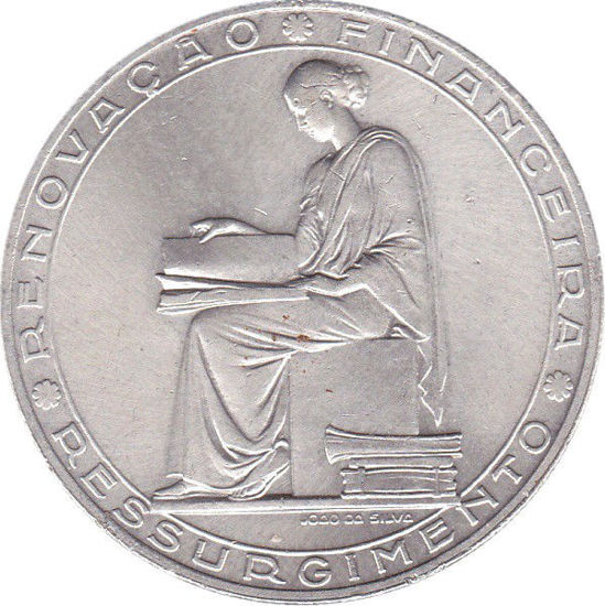 Picture of Срібна монета 20 ескудо "Фінансове оздоровлення"