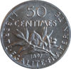Picture of Срібна монета 50 сантимів 