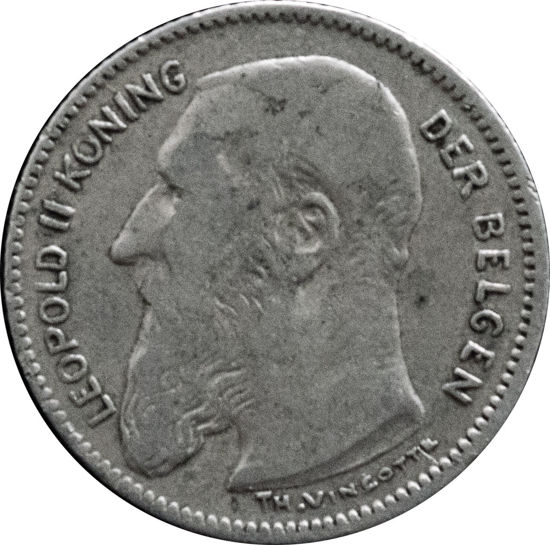 Picture of Бельгія 50 сантимів – Леопольд II 1909