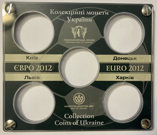 Picture of Подарочна упаковка для монет UEFA Евро 2012
