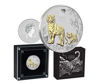 Изображение Серебряная позолоченная  монета «Год Тигра - TIGER Lunar Year Series III» 31.1 г. Австралия 2022