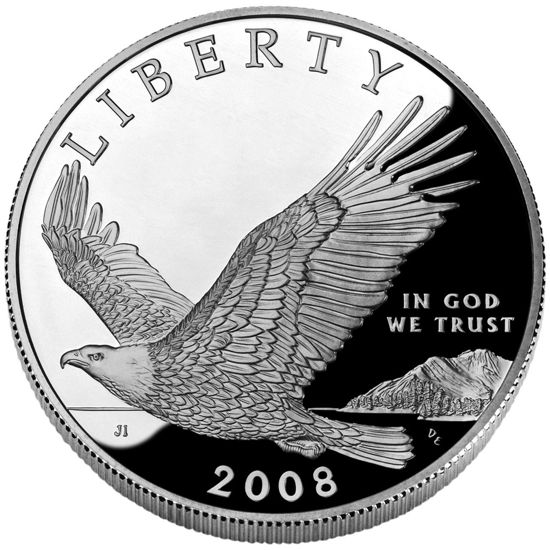 Picture of "Liberty - Білоголовий орлан" 1 долар США 2008