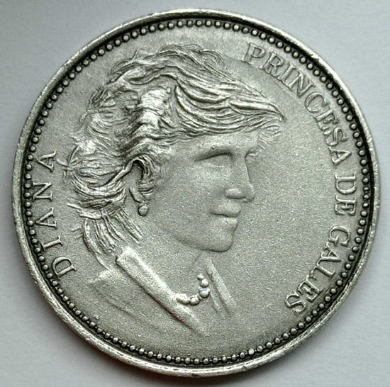 Picture of Медаль с изображением принцессы Дианы 10 грамм