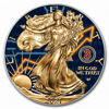 Picture of Серебряная монета "Американский орел Liberty - Биткоин неон" 31.1 грамм 2021 США