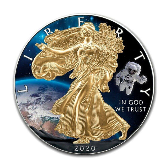 Picture of Срібна монета "Американський орел Liberty" 31.1 грам 2020 р. США