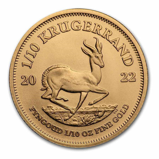 Picture of Золотая монета "Южноафриканский Крюгерранд" 3.11 грамм 2022