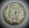 Picture of Срібна монета Іспанія 5 песета 1898 Альфонсо XIII